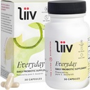 LiiV Premium Jeden Tag Probiotic für Verdauungs- und Immununterstützung, Pure S. boulardii für Frauen und Männer, 5 Milliarden CFUs, Gesunde MicroBiome Balance – 30 vegetarische Kapseln
