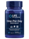 Life Extension One-Per-Day Multivitamin – Verpackt mit über 25 Vitaminen, Mineralstoffen & Pflanzenextrakten, Quercetin, 5-MTHF Folate & More – 1-Daily, Non-GMO, Gluten-Free – 60 Tabletten