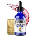 FWS Kolloidal Gold Liquid Drops, Ascension Meditation Spirituelle Hilfe Brain Boost, Enhance Awareness Clarity Dreams Intuition, Hergestellt aus 99,99% Pure Swiss Gold, 100 ppm, Ruby Red, Real 24K