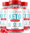 rize labs - Slim Plus Keto ACV Gummis für Fortgeschrittene Gewichtsverlust, All Natural Apple Cider Essig Supplement (180 Gummi)