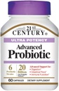 21st Century Ultra Potency Advanced Probiotic Capsules 60 ea (Pack von 4)