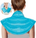 Comfytemp Ice Pack für Neck Schultern Schmerzlinderung, Wiederaufladbare große Gel Schulter-Kühlung Wrap für Obere Rücken, Kaltkompress Körperliche Therapie für zervikale Verletzungen, Männer Frauen Geschenk