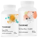 THORNE - Super EPA und Red Yeast Rice & CoQ10 Bundle - Unterstützt Cardiovascluar, Gelenke, Gehirn und Hautgesundheit - 90 bis 120 Servierungen