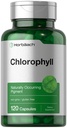 Horbäach Chlorophyll Kapseln | 120 Count | Non-GMO und Glutenfreie Ergänzung | Natürlich färbendes Pigment