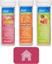 Relion Glucose Tabletten (Mix Flavors) Orange, Tropical und Fruit Punch - Insgesamt 30 Tabletten + STS Sticker.