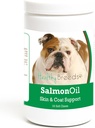 Gesunde Rassen Bulldogge Lachsöl Weiche Käse 120 Count