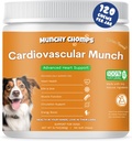 Herz-Kreislauf für Hunde - Fortgeschrittene Herzunterstützung mit AlaskOmega, CoQ10 & Taurine - Fördert gesunde Zirkulation & Energie-Boost (Hühner)