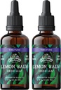 Lemon Balm Tincture - Bio Zitronentropfen - Zitronen-Extrakt - Made in USA - Organic 4 Fl Oz