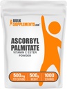 BulkSupplements.com Ascorbyl Palmitate Powder - Vitamin C Ester, Vitamin C Supplement - Glutenfrei, 500mg pro Servierung, 500g (1.1 lbs) (Pack von 1)