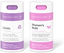 Gesundheit von Habit Feeling Yourself Kit - Libido Blend (60 Kapseln) & Women's Multi Supplement (60 Kapseln), Non GMO, Sugar Free