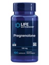 Lebensverlängerung Pregnenolone - Hormon-Balance-Ergänzung für gesunde Hormon-Level, 100 mg - Hormon-Balance, Gedächtnis, Fokus, kognitive Gesundheit - Glutenfrei, Non-GMO, 100 Kapseln