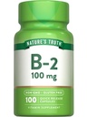 Natur Wahrheit B2 Vitamin | 100mg | 100 Kapseln | Non-GMO & Gluten Kostenlose Ergänzung | Riboflavin