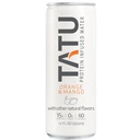 TATU Ready-To-Drink Protein Infused Water Orange Mango 4 Pack. 15 Gramm Molkeproteinisolat, 0 Gramm Zucker, nur 60 Kalorien. Lemon Ginger und Orange Mango. Glutenfrei, Laktose frei.