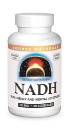 Quelle Naturals NADH 10mg, Boost Energy und Mental Alertness - 20 Lozenges