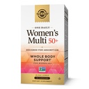 Solgar One Daily Women's Multi 50+ Ganzkörper-Unterstützung für Damen 50 und älter - Highly Absorbable Heart, Bone & Breast Health, Energy, Stress, Hair Skin & Nails Multivitamin, 60 Vegan Capsule Servings