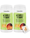 NaturalSlim Metabolic Vitamine - Kombination von High Potency Multivitamins, Minerals, B Complex, Msm, & Digestive Formel-Ergänzungen für Männer & Frauen - Energy & Metabolism Support - 2 Pack