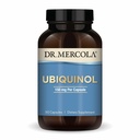 Dr. Mercola Ubiquinol - 150 mg Ubiquinol - Unterstützt Energieproduktion - Antioxidante Ergänzung - Non-GMO, Glutenfrei und Sojafrei - 90 Kapseln (90 Portionen)