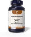 Super Pilze Extrakt, 3 Pilze, Lion’s Mane Mushroom, Reishi Mushroom, Tiger Milk Mushroom,Immune Support Supplement
