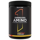 Regel 1 Energized Amino – jederzeit Energie und Erholung Unterstützung mit BCAAs, Glutamin, Citrulline, Beta Alanine und Koffein aus Green Coffee & Tee Blatt Extrakte (30 Servierungen, Peach Mango)