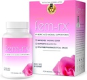 HPD Rx Fem-Rx Boric Acid Vaginal Suppositories für Frauen – Hilfe Balance Vaginal pH, Eliminate Vaginal Odor – Dr Formulierte feminine Gesundheitsunterstützung – 30 Kapseln Pack von 1