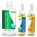 Strahlmineralien Elektrolytische Ungleichgewichtslösung Elektrolyt und Insta-Lytes natürliche flüssige Elektrolyte 2oz und Happy-Lytes Fulvic Elektrolyt-Spray 2oz