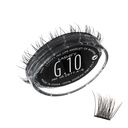 Lashify Gemini 10mm Gossamer Lashes in Schwarz, Easy DIY False Lashes für einen Voluminous, Wispy und Playful Look