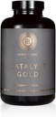 Natürliche Katalysator Gold Superfood Ergänzung | für Immunität, Verdauung, Haar, Haut und Nägel (240 Kapseln)