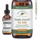 Native Heilmittel Kiddie Florish - Alle natürlichen Kräuterergänzung fördert einen gesunden Appetit in Picky Eaters - 59 mL