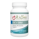 Wellness Ressourcen I3C + DIM für gesunde Estrogen Stoffwechsel, Entgiftung (60 Kapseln) - 300mg I3C + 100mg DIM - Vegan, Glutenfrei