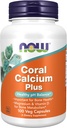 Jetzt Lebensmittel Coral Calcium plus Magnesium, 100 veggie caps (Pack von 2)