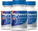Vita Sciences Migravent – Fortgeschrittene Ernährungsformel mit Magnesium, CoQ10, Vitamin B2 und PA-freier Butterbur für neurologische und vaskuläre Unterstützung – 60 Kapseln (Pack mit 3)