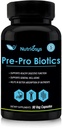Prä- und Probiotika für Männer | Unterstützt Verdauungsgesundheit, Gut Balance & Immunfunktion | Präbiotika und Probiotika für Frauen & Erwachsene | Daily Pre Probiotic Supplement – 90 Veggie Kapseln