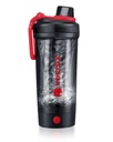 VOLTRX Shaker Bottle, Gallium USB C wiederaufladbare elektrische Protein Shake Mixer, Shaker Cups für Protein Shakes und Meal Ersatz Shakes, BPA Free, Hergestellt mit Tritan, 24oz, Rot