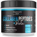 Beabsichtigt Bare Collagen Powder Unflavored - Collagen Peptides Powder mit Biotin & Hyaluronsäure - Non-GMO & Grass Fed Collagen Protein Powder mit 10g Protein - Keto Collagen Powder 40 Servings