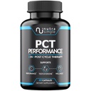 PCT Ergänzung für Männer, 3-in-1 Post Cycle Support & Natural Booster mit Estrogen Blocker, Liver Support Formel, Made in USA, mit Fenugreek, Chrysin, Tongkat Ali, Milk Thistle - 60 Kapseln