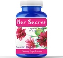 Celebrity LifeStyle Product Her Secret Women’s Probiotic with Prebiotics – Daily Probiotics for Women Digestive Health, Gut & Feminine Balance, pH Support, Non-GMO, Vegan, Made in USA – 60 Kapseln