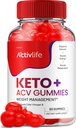 ActivLife Keto ACV Gummies - Active Life Keto Apple Cider Essiggummis, ActivLife Keto + ACV Weight Management Gummies ActiveLife Advanced 1000mg Formula (1 Pack - 60 Gummies)