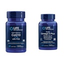 Life Extension Super Ubiquinol CoQ10 mit PQQ, CoQ10, PQQ & Super Omega-3 Plus EPA/DHA Fischöl, Sesam Lignans