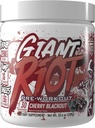Giant Riot Pre-Workout Pulver (30 Servierungen, Kirsche Blackout)