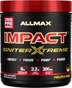 ALLMAX Nutrition - Impact Igniter Extreme Pre Workout Powder - mit Citrulline Malate, Beta - Alanine, Koffein, Taurine und, Betaine wasserfreie (Pineapple Mango)