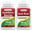 Hawthorn Berry 565 mg &amp; Beet Root Powder 500 Mg