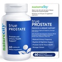 NatureCity True-Prostate Urinary Tract & Prostate Support Supplement für Männer Gesundheit Cranberry Extract & Super Beta Prostate Sitosterol Complex 60 Kapseln - Prostata Gesundheit für Männer