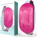 Slimpal Portable Heizkissen für Periodenkramps, Elektrische Cordless Rücken Belly Taille Heizkissen für Menstruationskramp Relief, wiederaufladbare Tragbare Wärme Belt Geschenke für Ihre Frauen Mädchen Ehefrau, Dark Pink