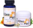 AbeMed Natural Supplement 60 Kapseln + Creme 2 Unze Wert Pack - Bienen Venom Apitoxin - Schmerzunterstützung - Mobilität