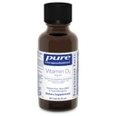 Pure Encapsulations Vitamin D3 Liquid | Ergänzung zur Unterstützung von Knochen, Brust, Herz-Kreislauf, Colon und Immune Health* | 0.75 fl. oz.