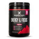 Wilderness Athlete - Energy & Focus | Energy Pre Workout für Damen und Herren - Energy Powder Drink Mix mit natürlichem Koffein - Low-Carb, Zero Sugar Workout Powder - 30 Servierwanne (Cherry Limeade)