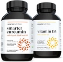 SMARTERNUTRITION Curcumin - Potenz und Absorption + pflanzenbasiertes Vitamin D3 Immununterstützung mit Vegan K2 Complex