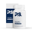 PS Natürliche Testosteron Booster für Männer - Premium D3 und Zink Ergänzungen für Männer mit Tribulus, Horny Ziegenkraut und Tongkat Ali - Test Booster und Energie Ergänzungen (60 Kapseln)