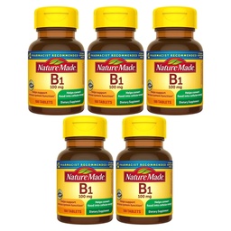 Natur Made B1 100 Mg 100 Count (5 Pack)