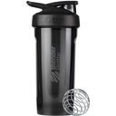 BlenderBottle Strada Tritan Shaker Bottle mit Locking Lid, 28-Ounce, Schwarz
